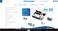 Desktop Screenshot of electrosonsansebastian.com